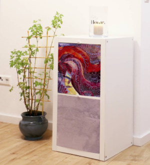 Kallax Box mit Muster