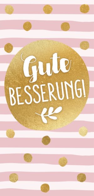 Grußschokolade Gute Besserung