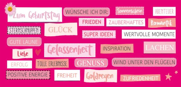 Schokoladengrüße ganz viele gute Wünsche