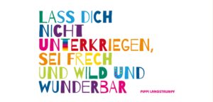 Schokoladengrüße Pippi Langstrumpf Spruch