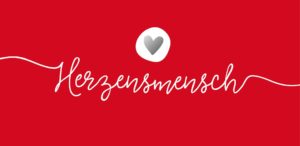 Grußschokolade Herzensmensch