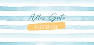 Schokoladengrüße Alles Gute Für Dich