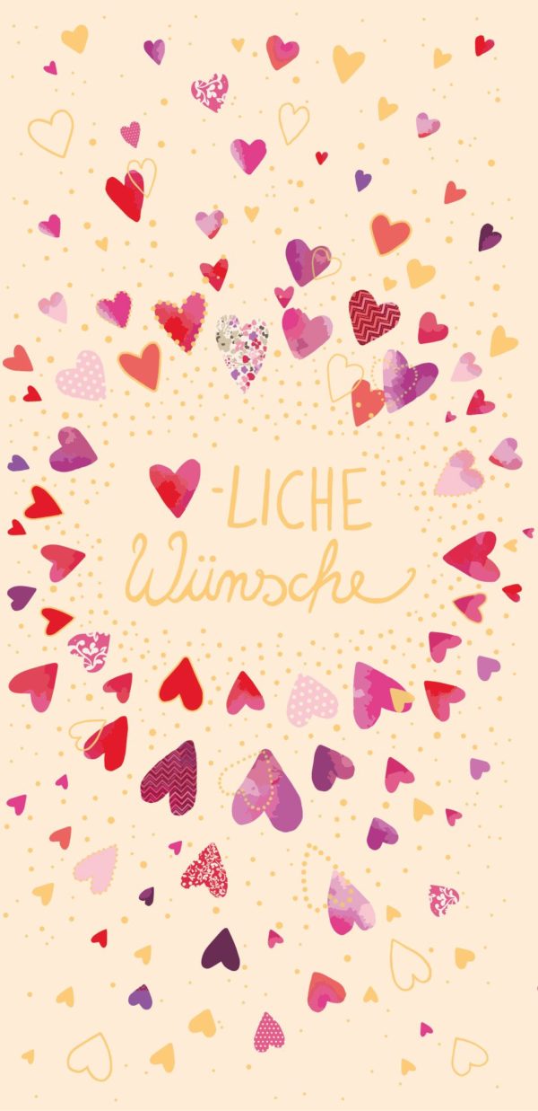Grußschokolade Herzliche Wünsche