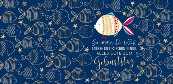 Schokoladengrüße Fische mit Spruch