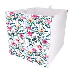 Kallax Box mit Blumenmuster