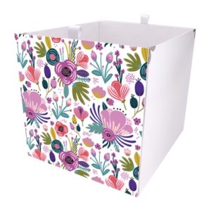 Kallax Box mit Blumenmuster