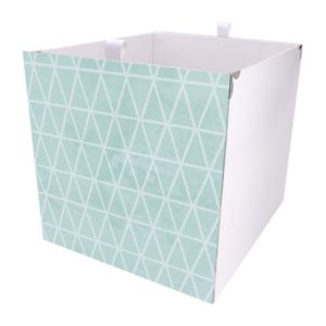 Kallax Box mit Dreieck Motiven