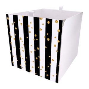 Kallax Box Konfetti Gold