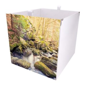 Kallax Box mit Waldbach Muster