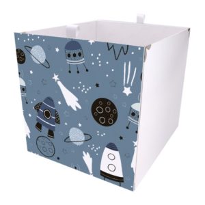 Kallax Box Weltraum Illustration
