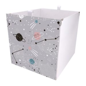 Kallax Box Planeten im Weltraum Muster