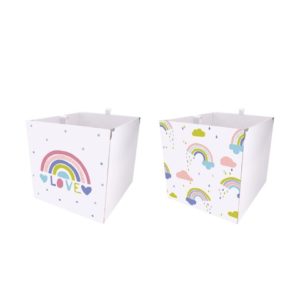 Kallax Boxen Set Regenbogen