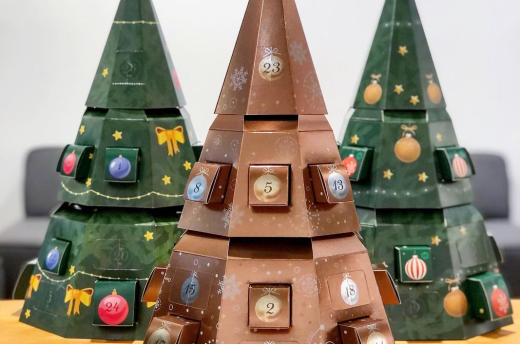 Adventskalender Tannenbäume DeBe it's you