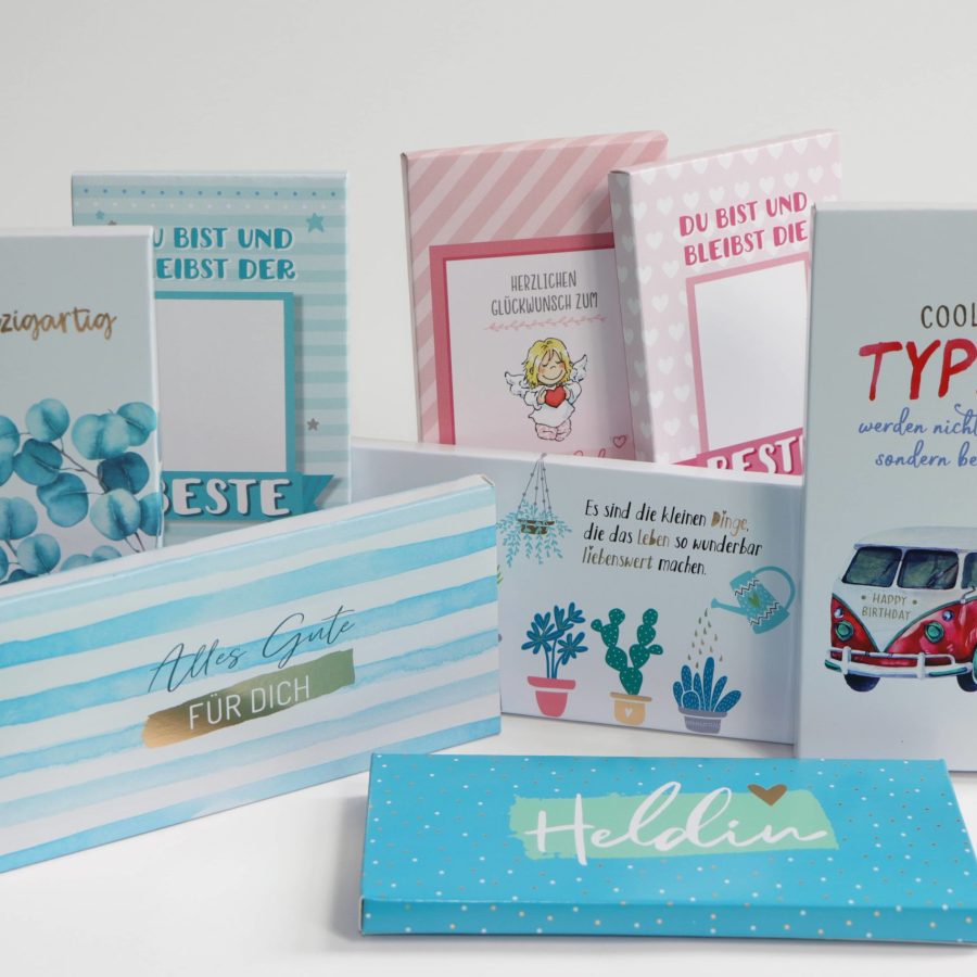 Schokoladengrüße Produktübersicht